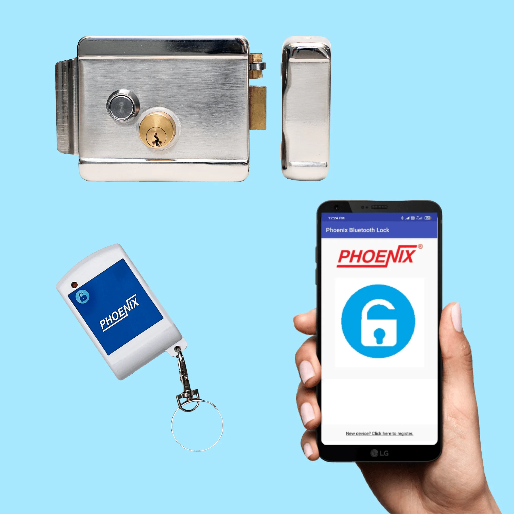 Mobile Remote Lock Product 1